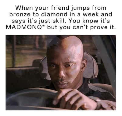Doakes sus meme knowing friend cheats with madmonq hacks