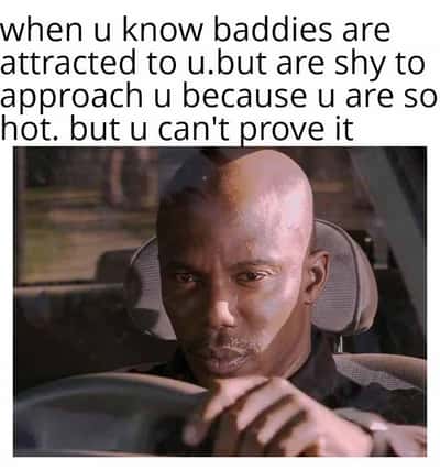 Doakes sus meme sitting in car knowing baddies are attracted to him but can't prove it