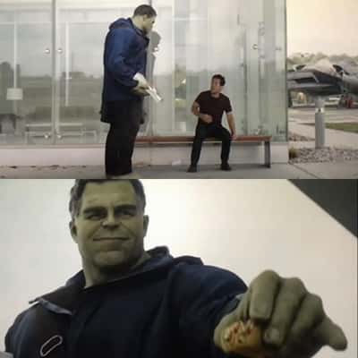 Hulk Taco Meme Template