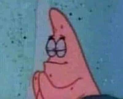 Patrick praying meme template