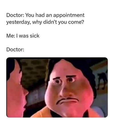 Monster house staring face meme stares blankly after you apply when company says they are hiring