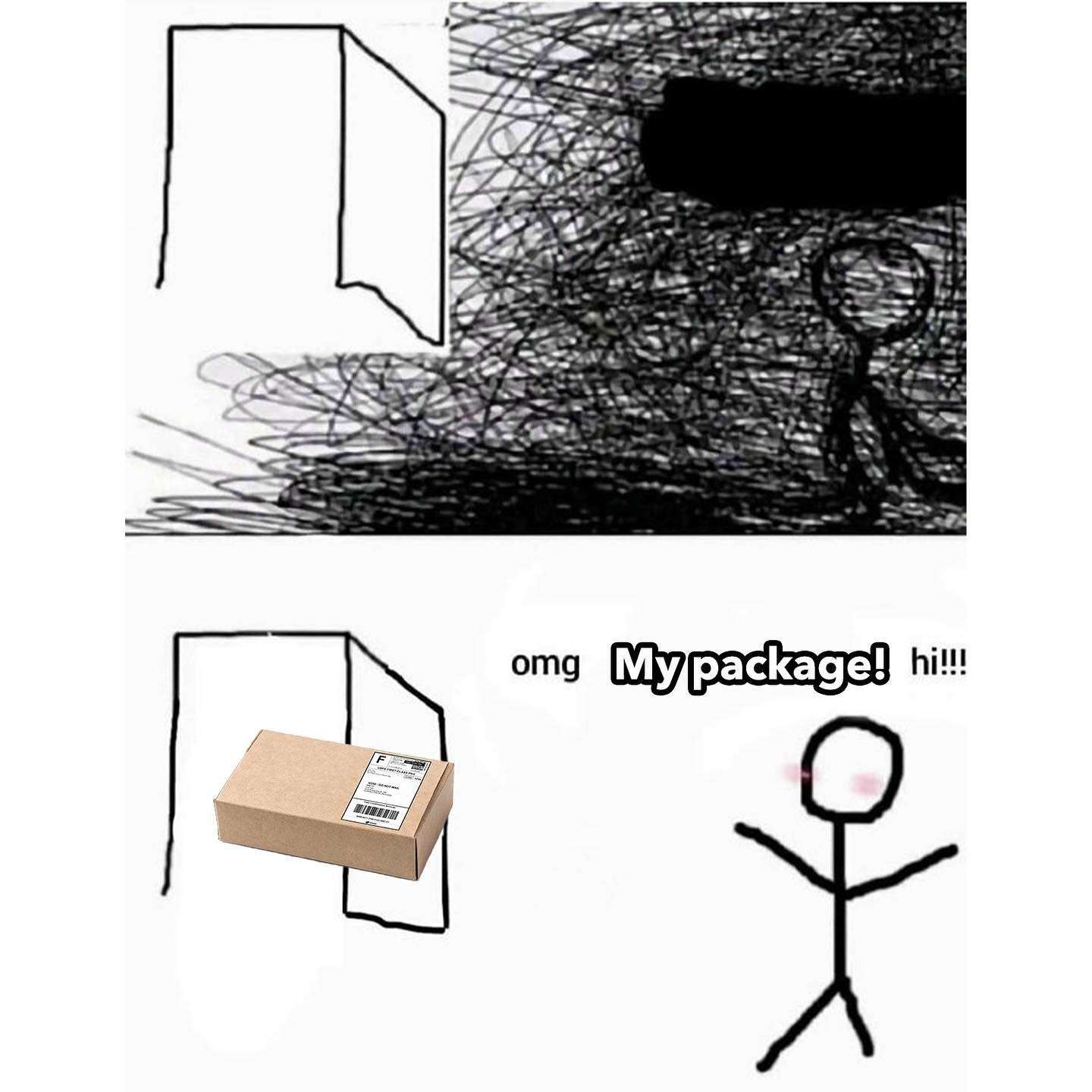 Are ya winning son meme hyped for package