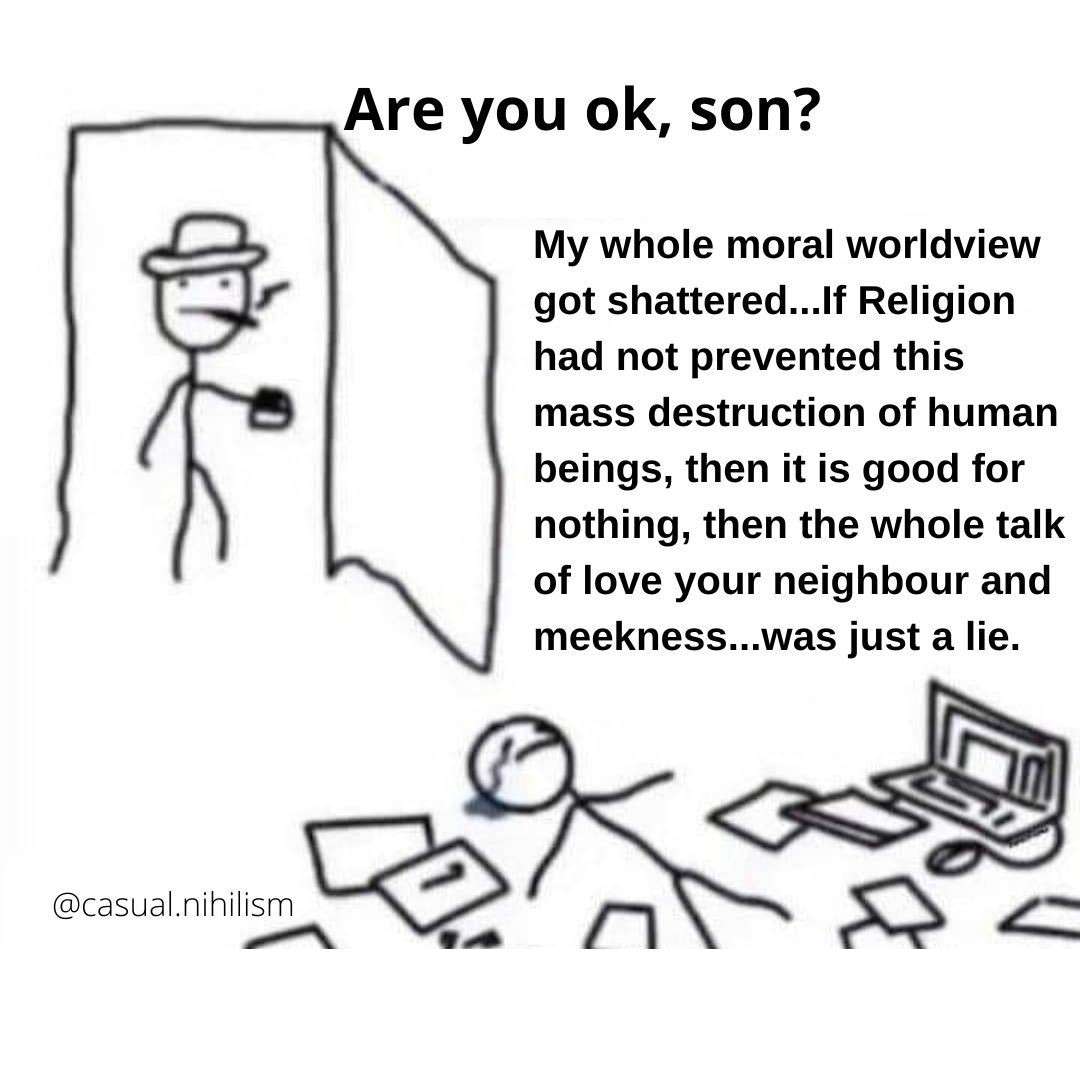 Are ya winning son meme shattered worldview over religion