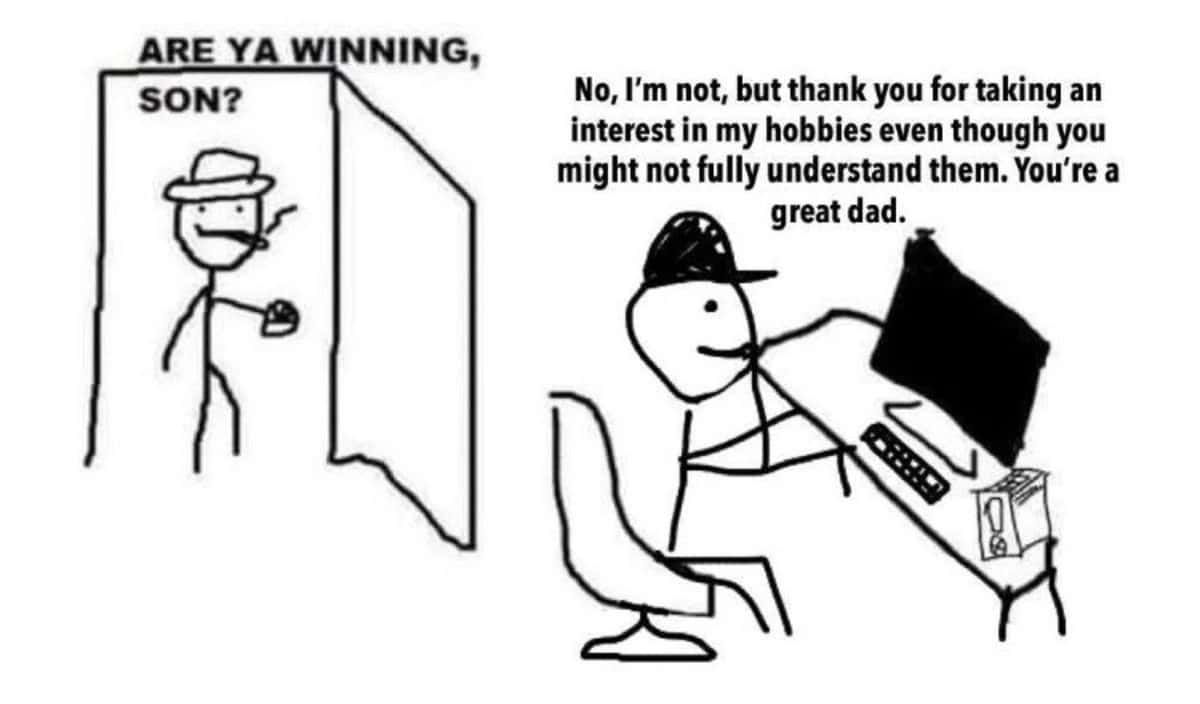 Are ya winning son meme thanking great dad