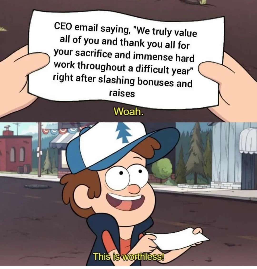 This Is Worthless: CEO Email Meme