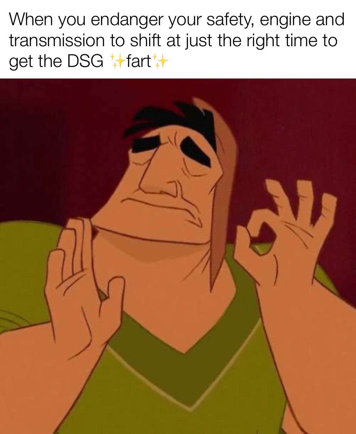 Pacha Perfect meme loves dsg fart