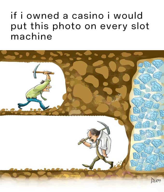 Digging for diamonds meme miss casino jackpot