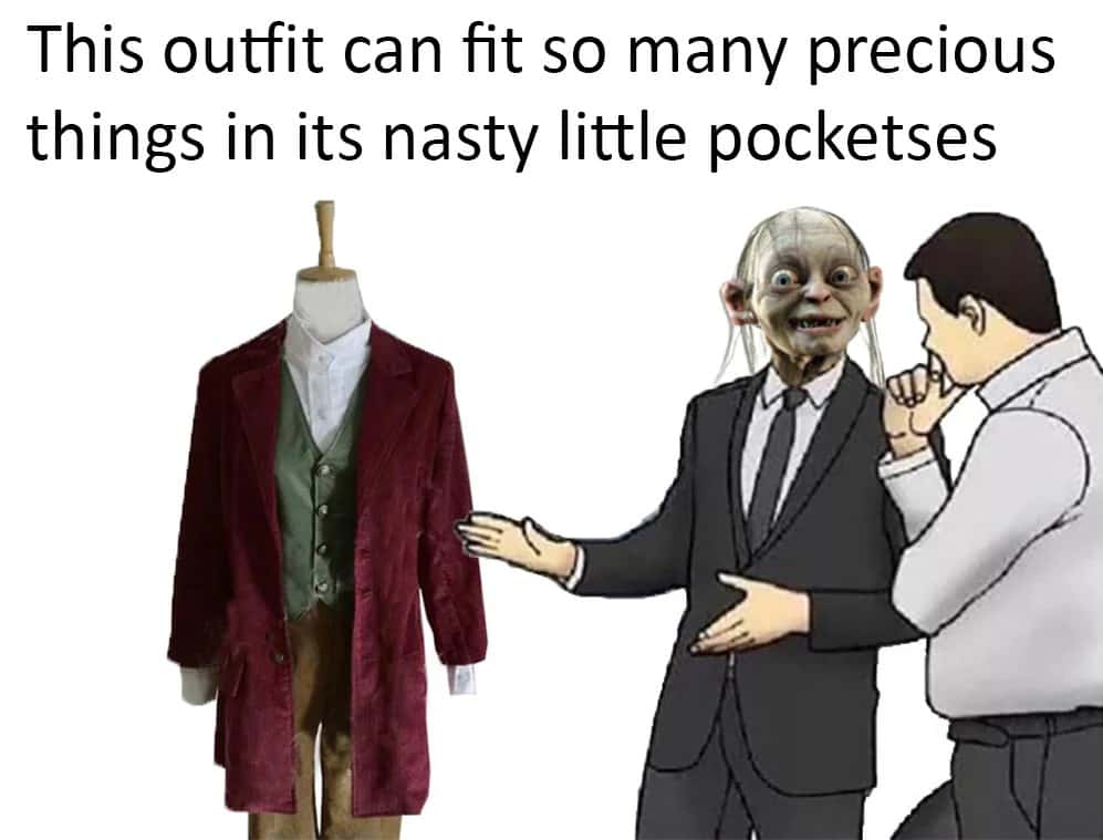 Slaps roof of car meme outfit with nasty little pockets