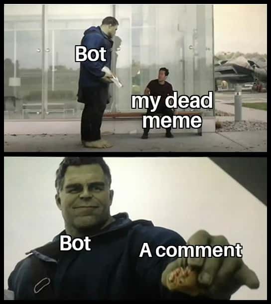 Hulk taco meme revives dead meme with a comment Hulk taco meme revives dead meme with a comment