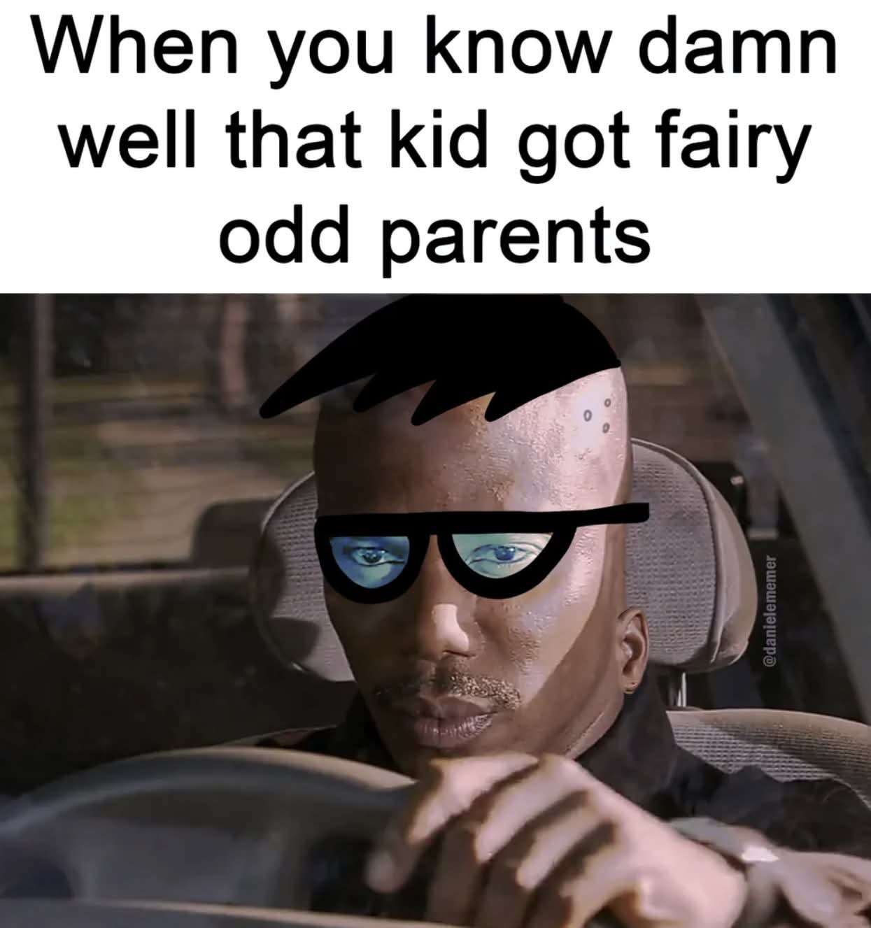 Doakes sus meme judging someone has fairy odd parents