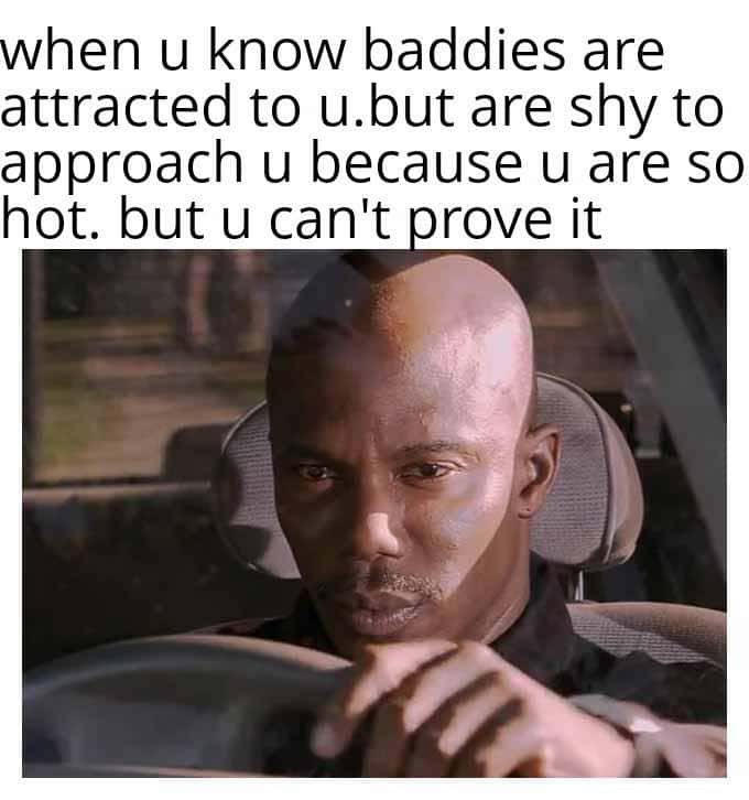 Doakes sus meme sitting in car knowing baddies are attracted to him but can't prove it