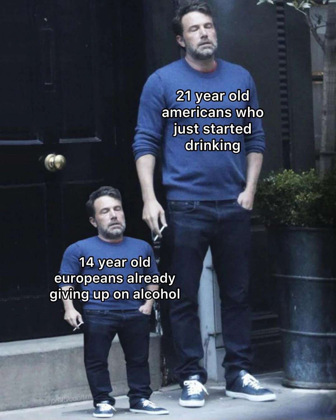 Ben affleck smoking meme drinking age difference between us and europe Ben affleck smoking meme drinking age difference between us and europe
