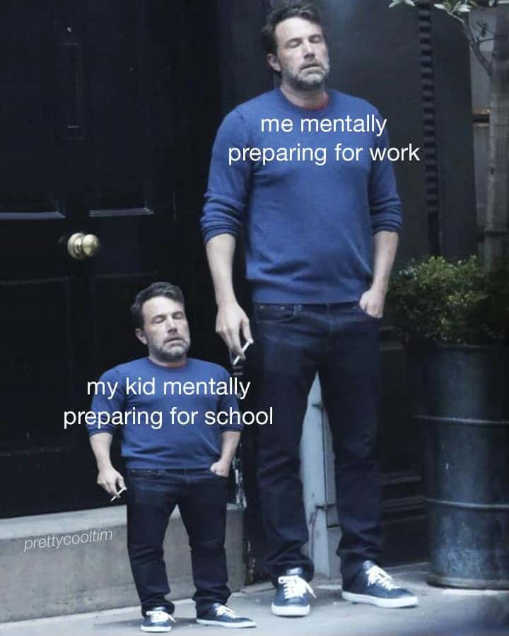 Ben affleck smoking meme dreading work and school Ben affleck smoking meme dreading work and school