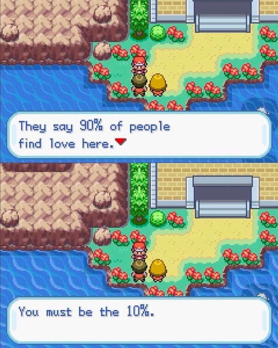 They say 90% of people find love here. You must be the 10%.