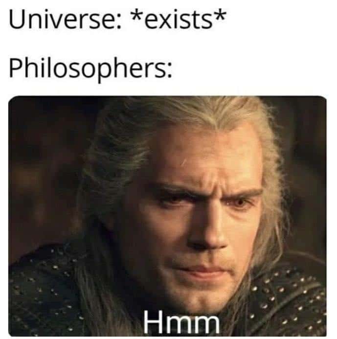 Witcher Humor: Universe Exists