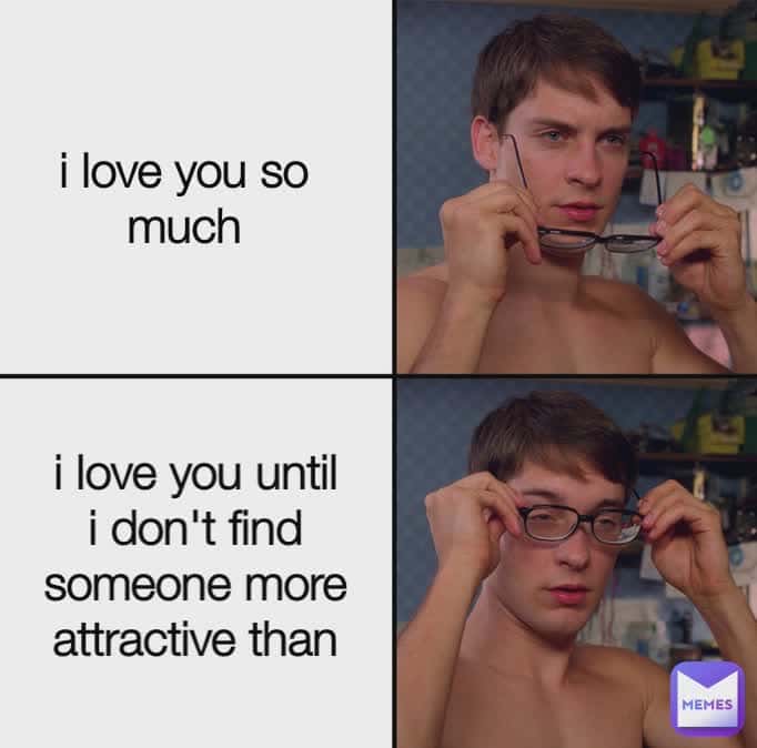 Spider-Man Glasses meme reveals shallow true love truth