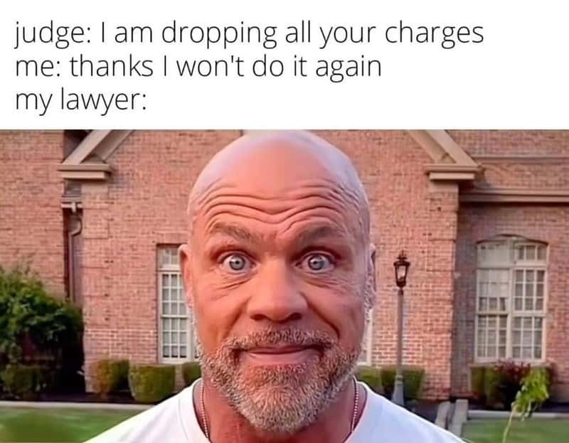 Bald guy staring meme shocked when judge drops all charges Bald guy staring meme shocked when judge drops all charges