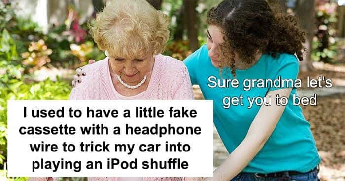 Sure grandma meme sharing old ipod trick