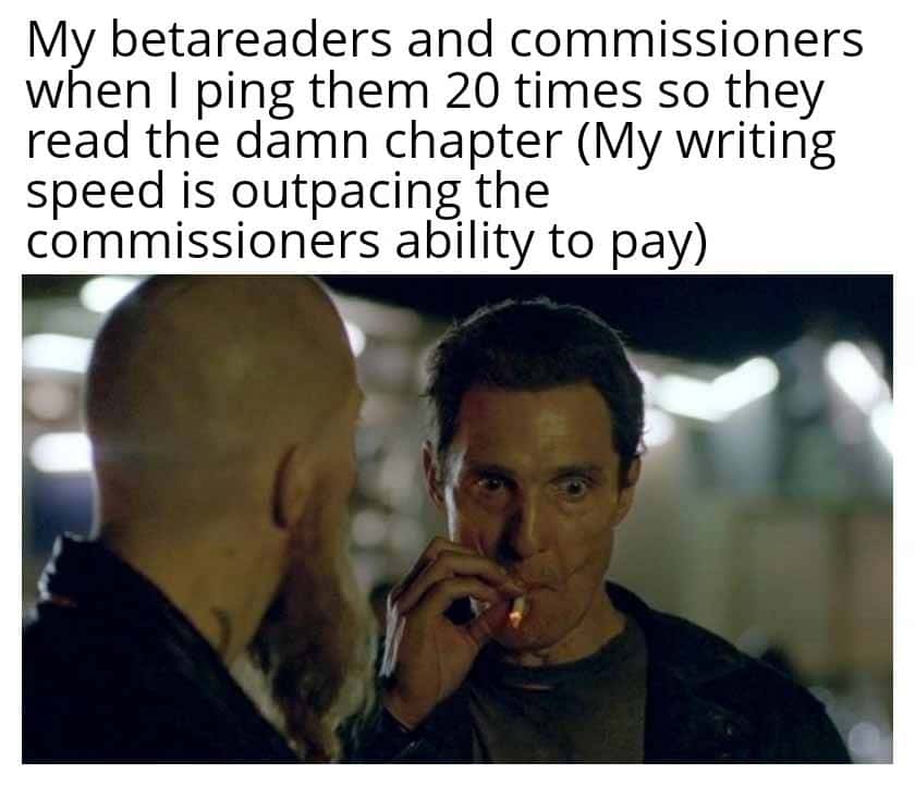 Matthew McConaughey smoking meme gets pinged 20 times