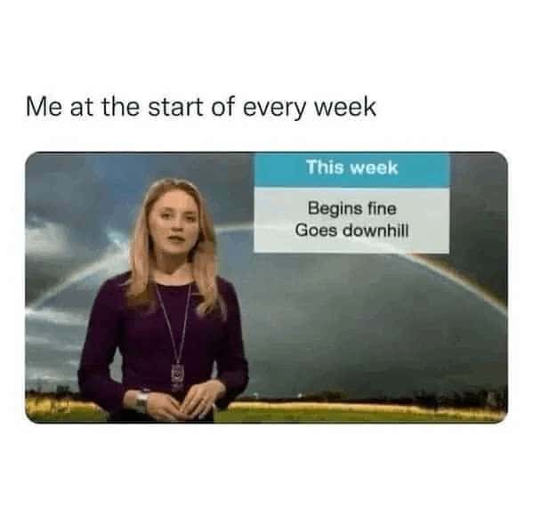 Monday Meme: Me at the start of every week