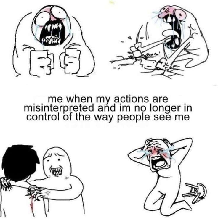 My Reactions When I’m Misinterpreted And Can’t Control Others’ Views
