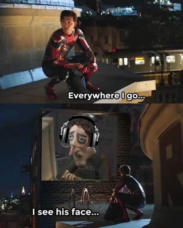 Spider-Man Meme: Everywhere I Go I See The Tired Gamer Face Spider-Man Meme: Everywhere I Go I See The Tired Gamer Face