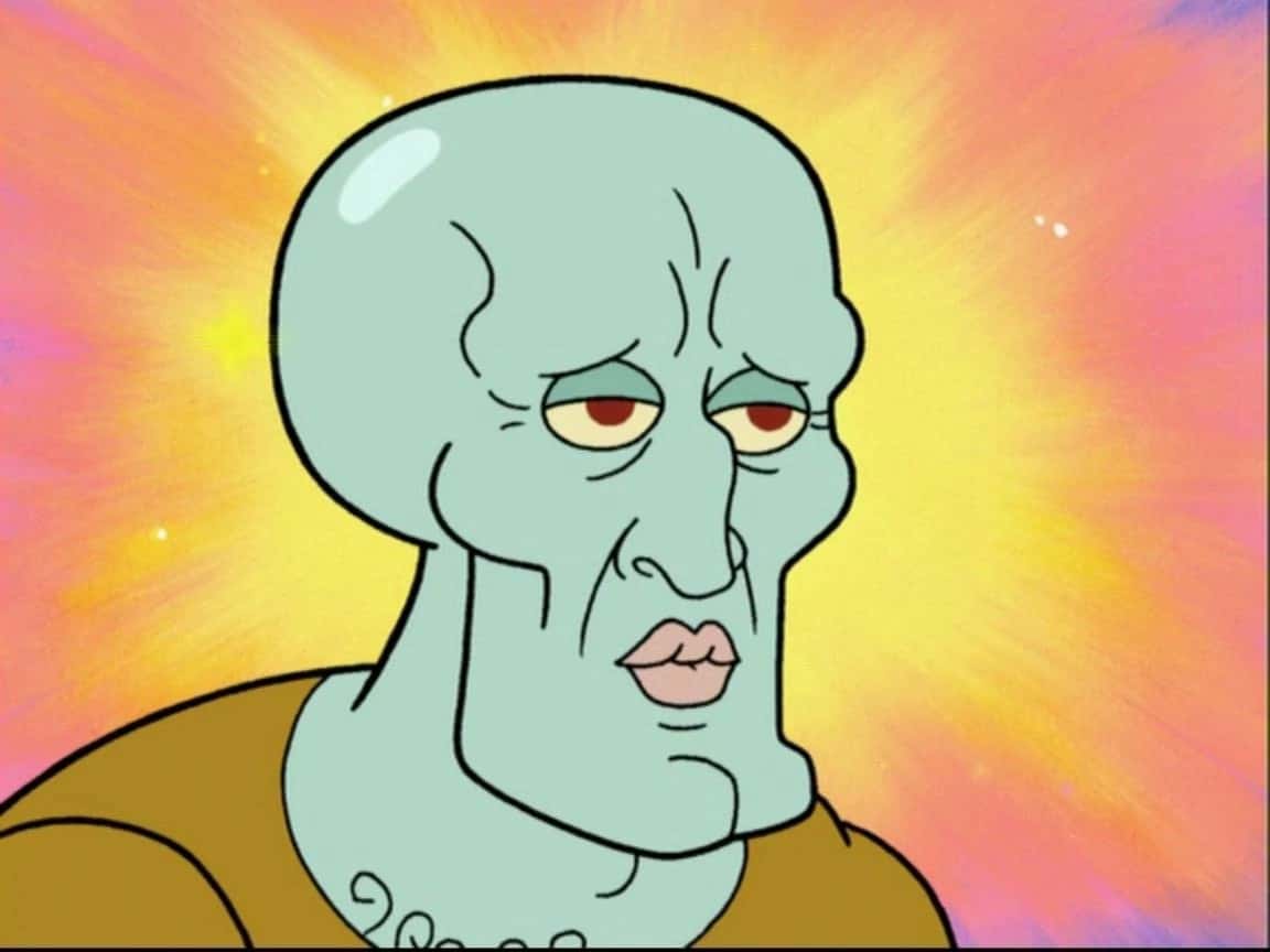 Handsome Squidward Meme Template Handsome Squidward Meme Template