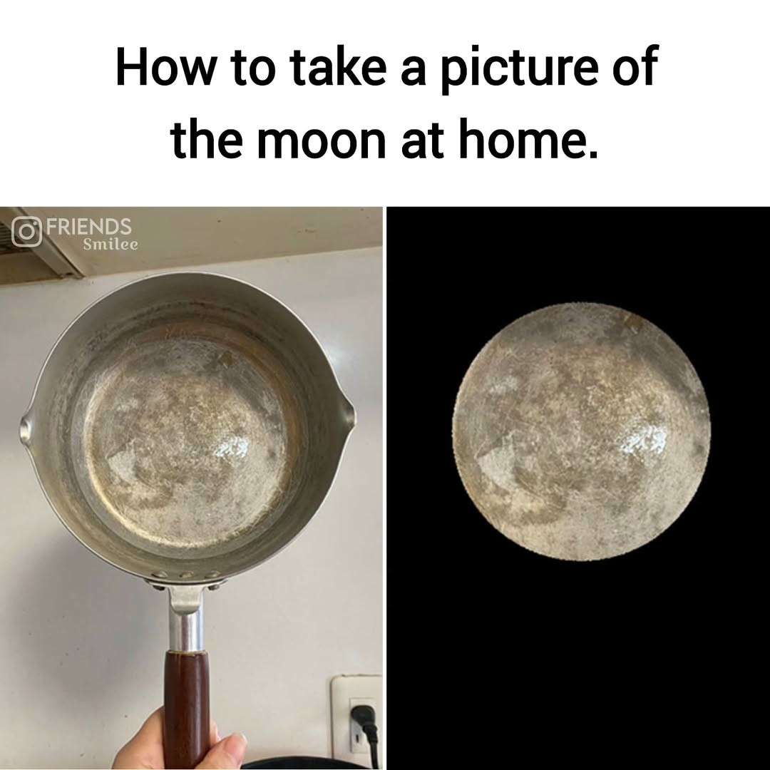 How To Take A Picture Of The Moon At Home