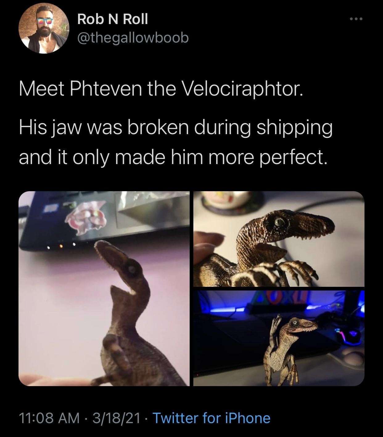 Twitter Meme: Meet Phteven The Velociraphtor Viral Post
