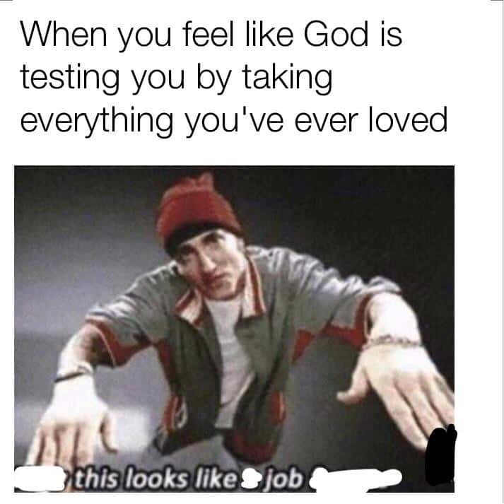 Now This Looks Like a Job For Me: Funny Eminem meme for tough life moments