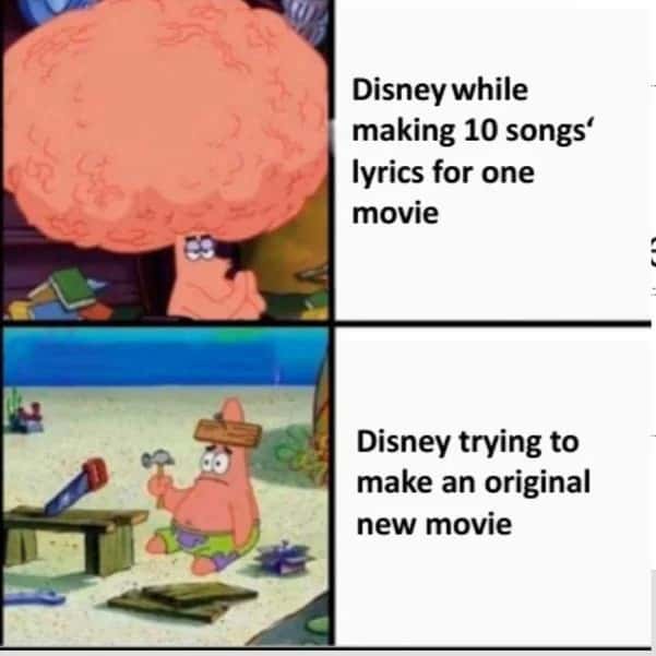 Disney Meme About Song Lyrics vs Original Movies Disney Meme About Song Lyrics vs Original Movies