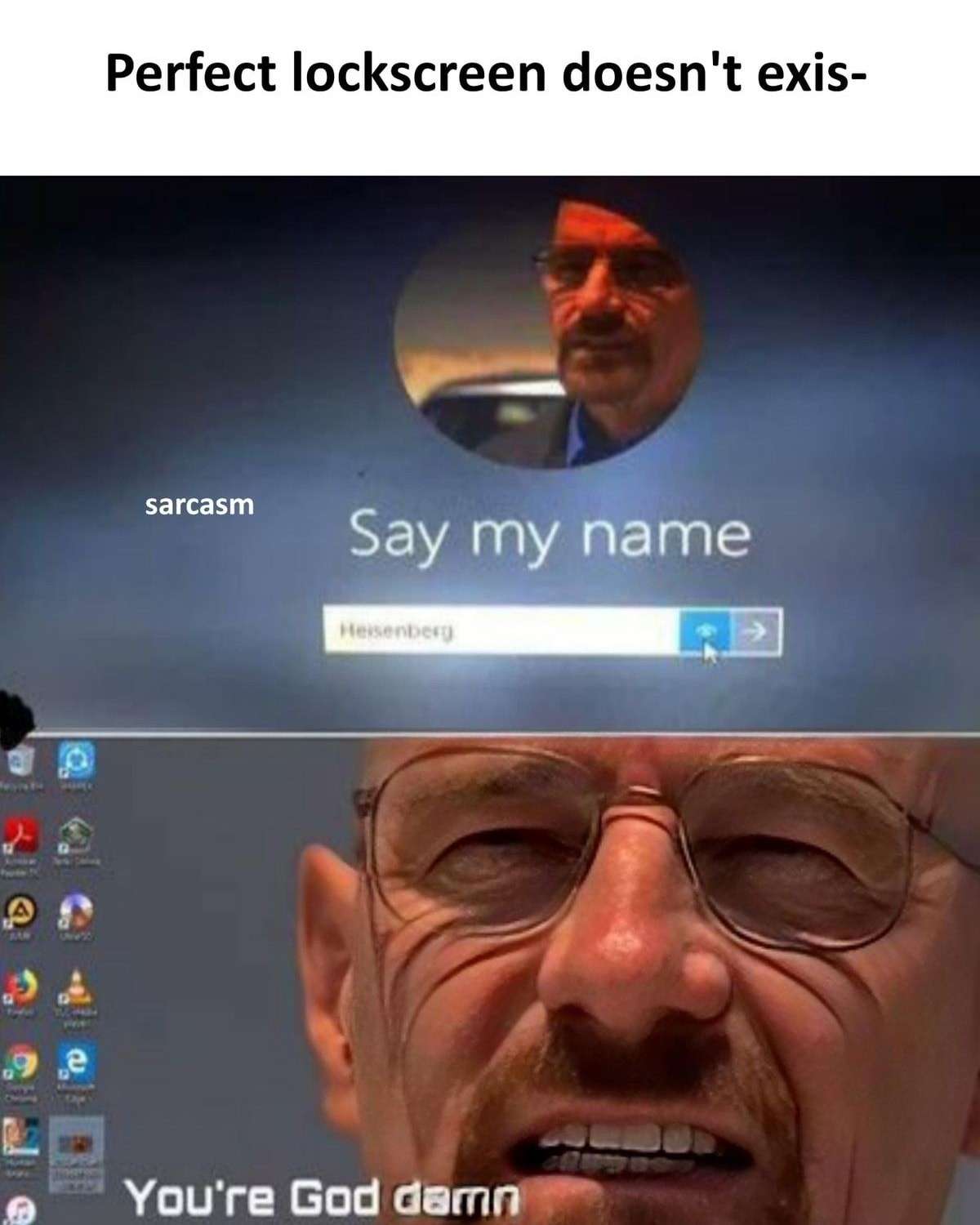 Breaking bad heisenberg meme perfect lockscreen