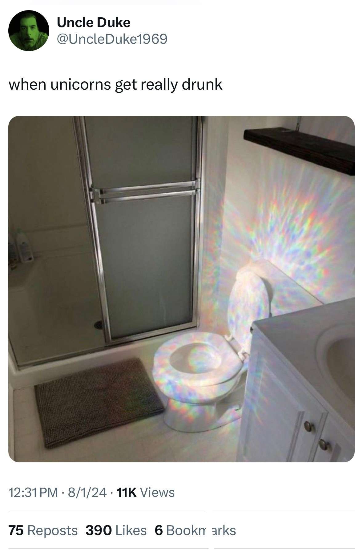 When Unicorns Get Really Drunk Meme