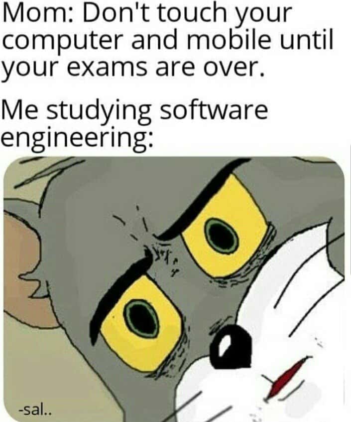 Unsettled tom meme no computer before exams Unsettled tom meme no computer before exams