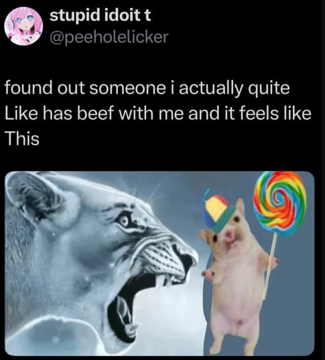 Tiger yell at monkey meme shocked liked person holds grudges