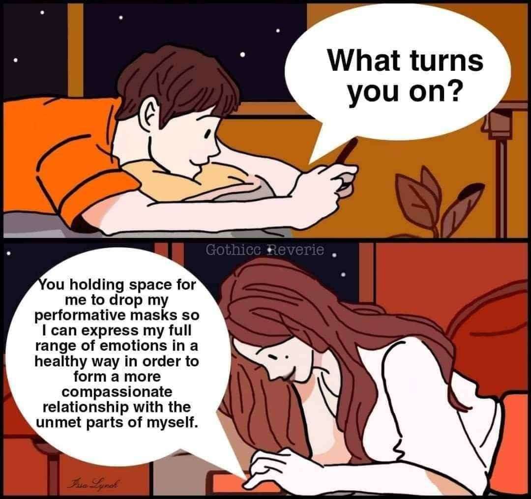 Couple meme asks what turns you on