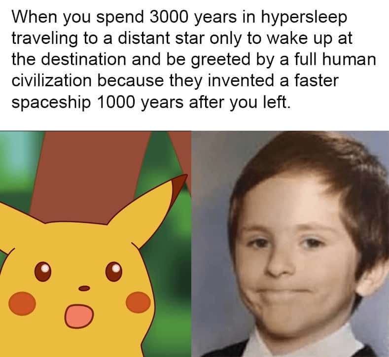 Awkward white people smile meme arrives too late after hypersleep