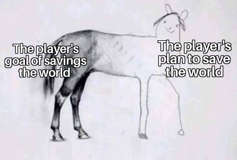 Unfinished horse drawing meme shows bad player save plan Unfinished horse drawing meme shows bad player save plan