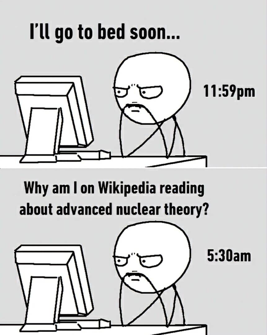 Hilarious Advanced Nuclear Theory Meme