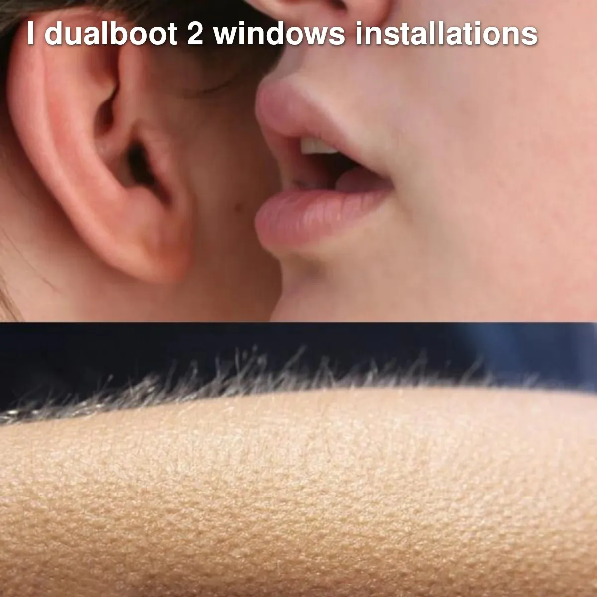 13 Whisper in Ear Goosebumps Meme Examples & Template9