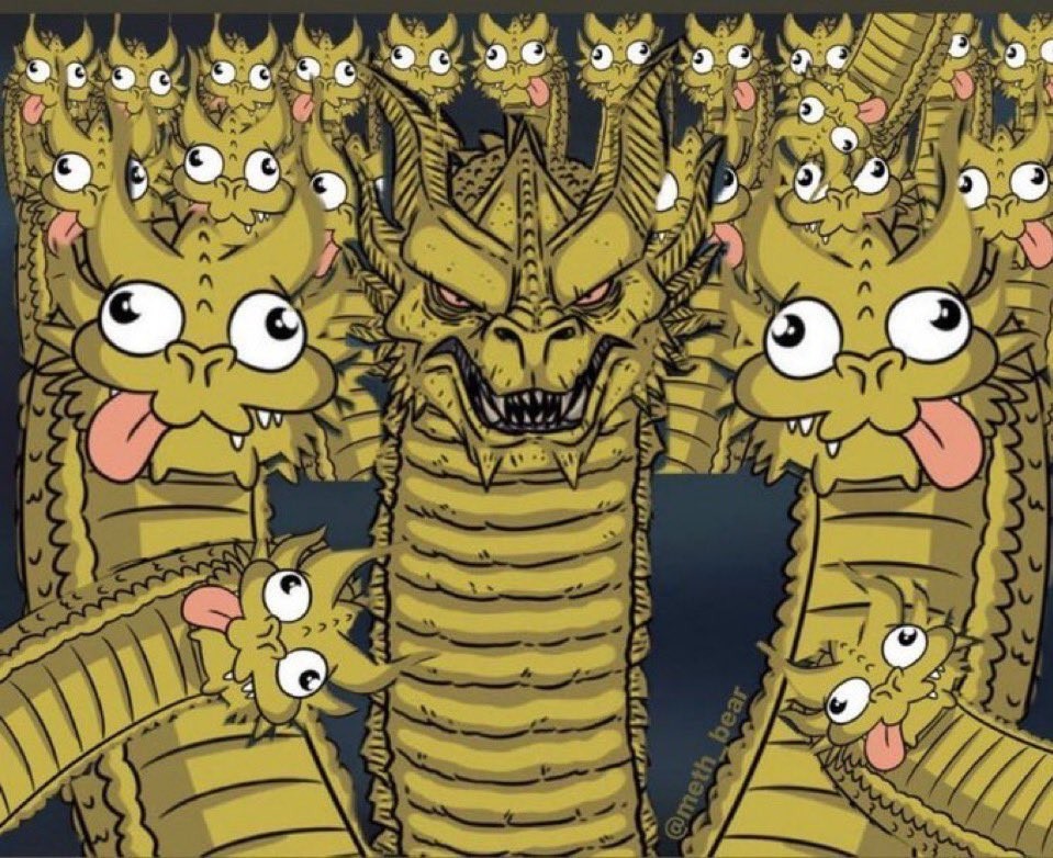 12 Three-Headed Dragon Meme (Plus a Template) 12 Three-Headed Dragon Meme (Plus a Template)