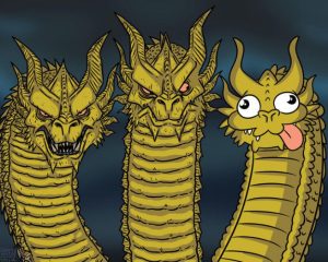 12 Three-Headed Dragon Meme (Plus a Template)