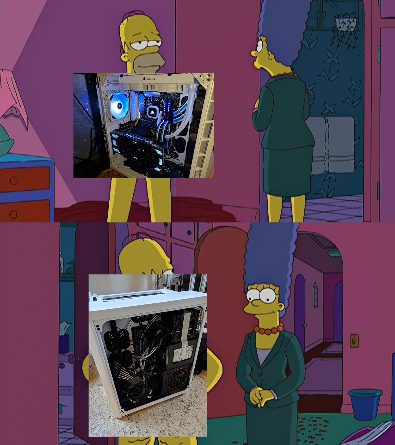 Hilarious Homer Simpson's Back Fat Meme Examples (With Template)