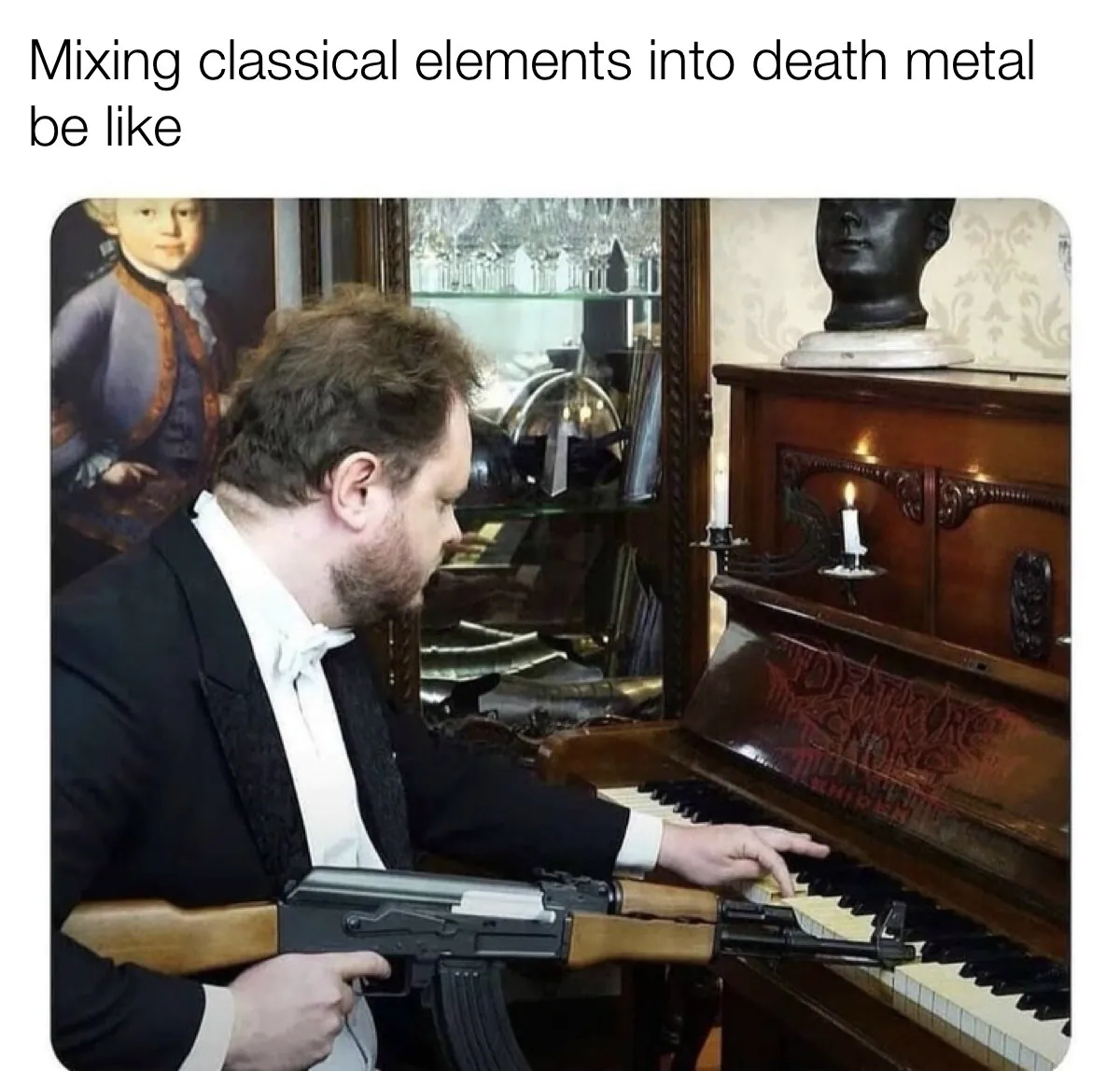 Mixing classical elements into death metal be like