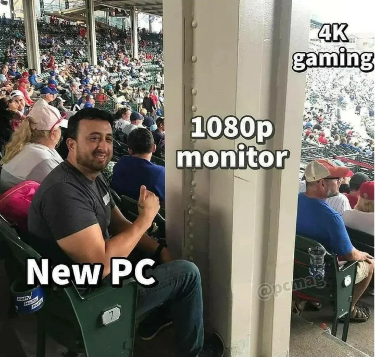 4K gaming / 1080p monitor / New PC