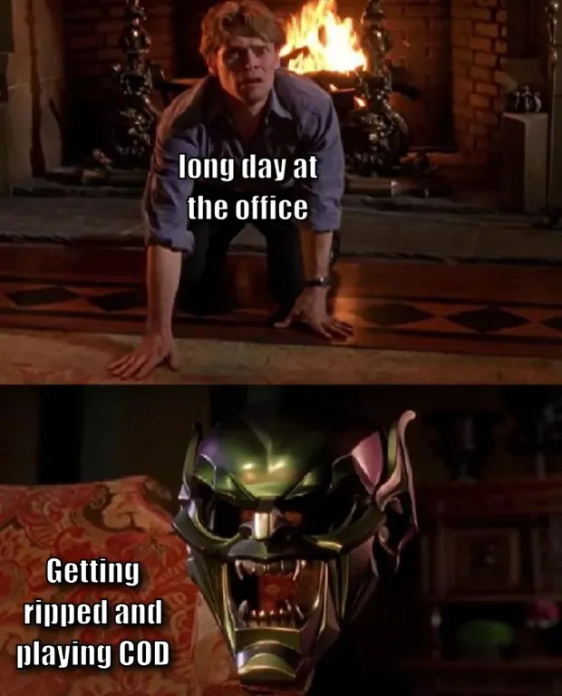 13 Best Green Goblin Mask Memes When Impulse Triumphs Over Logic7