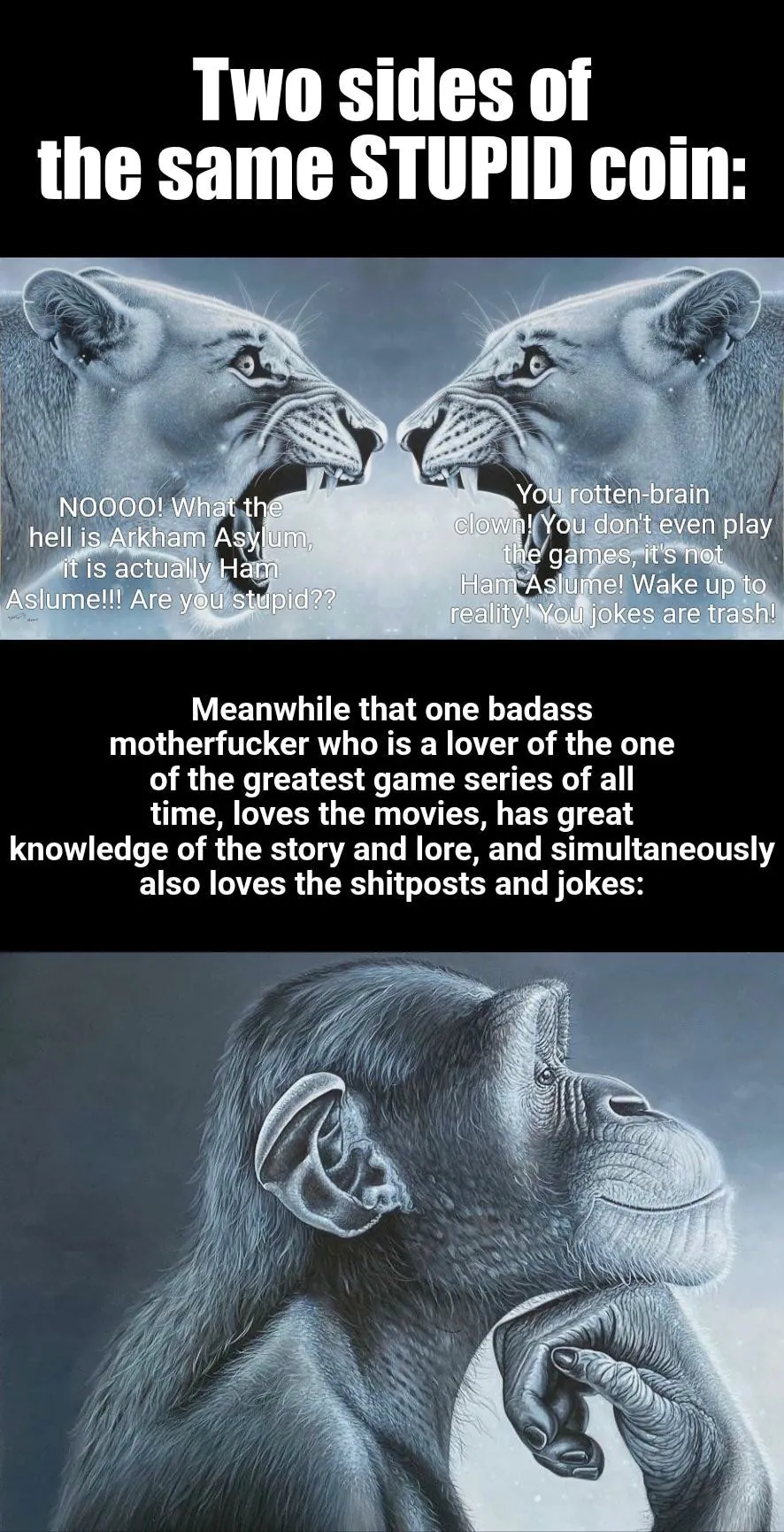 14+ Lion Yelling At Monkey Memes The Best Templates for Unilateral Emotional Output8