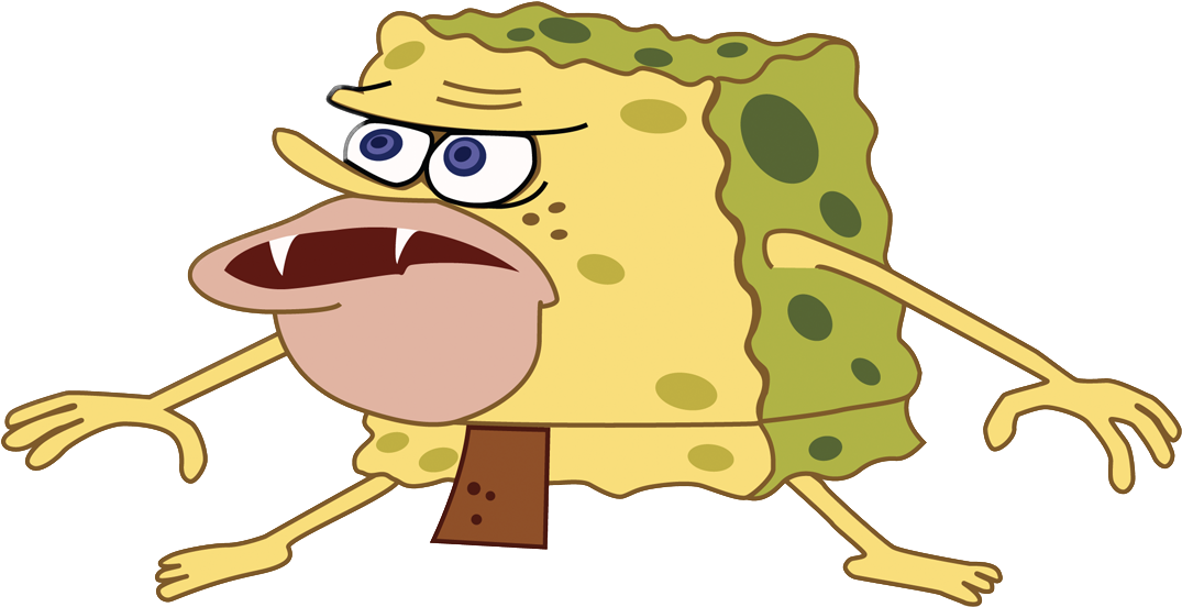Download HD Caveman Spongebob
