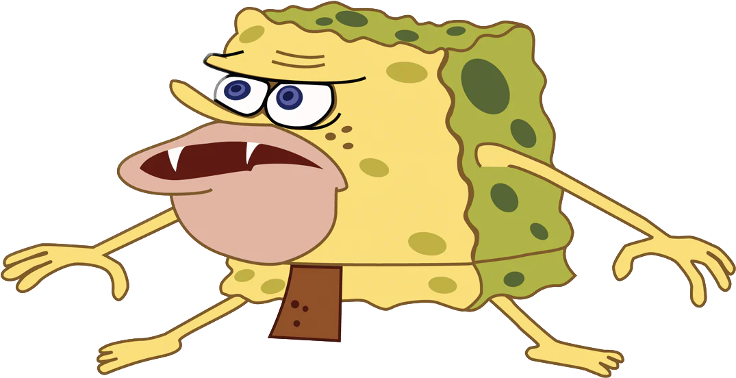 Download HD Caveman Spongebob