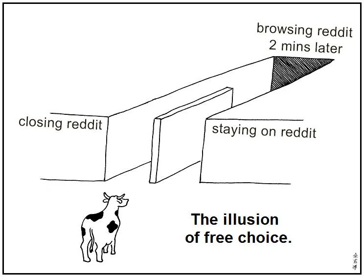 Illusion of Choice:  Browsing Vs Closing